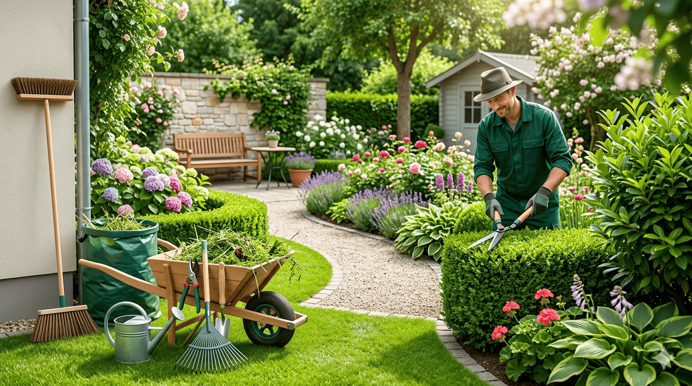 Gartenpflege
